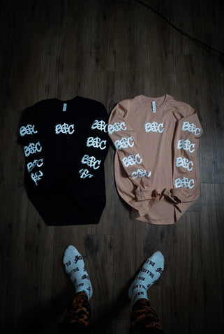 “B$C” logo Long Sleeve Tees