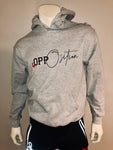 Opposition Pullover Hoodie (Grey/Red/Black)