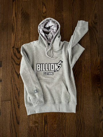 Billion$ Grey Pullover Hoodie